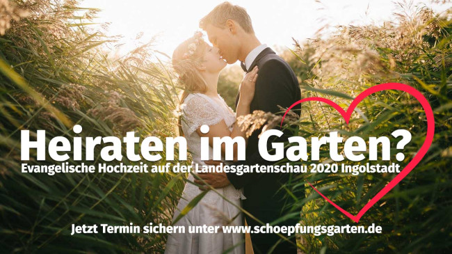 Hochzeit im Schöpfungsgarten